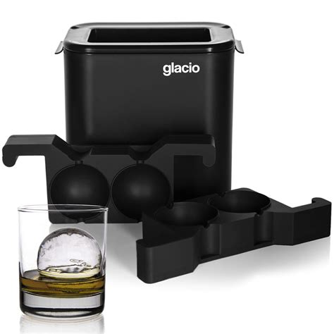 whiskey ice ball maker|best clear ice ball maker.